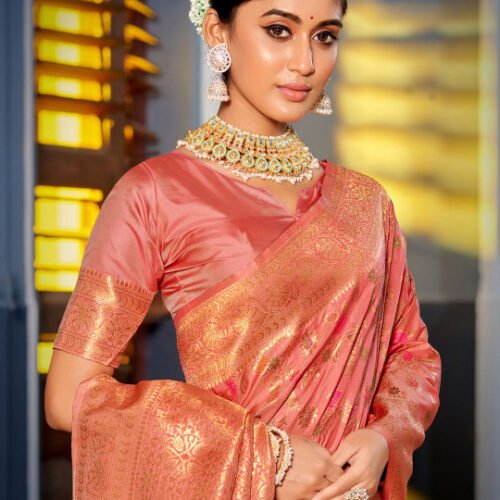 Woven Zari Banarasi Saree